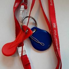 Keycord met toegangsdruppel, como reportado por St. Antonius Ziekenhuis Woerden utilizando o iLost