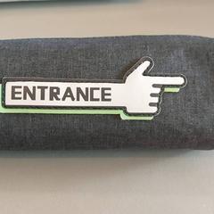 Peračník Grey with green and white, ako bolo nahlásené TU/e - Receptie Neuron pomocou iLost