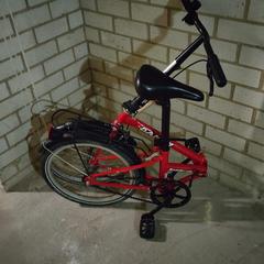 Rode Dahon Boardwalk vouwfiets, iLost에 보고됨