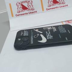 Telefon komórkowy zwart iPhone, zgłoszono przez Gemeente Utrecht przy użyciu iLost