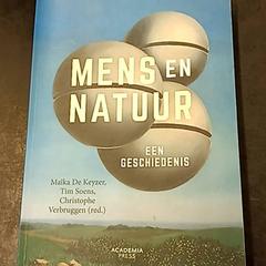 Boek Mens en natuur een geschiedenis, zoals gemeld door Universiteit Gent - Faculteitsbibliotheek LW met iLost