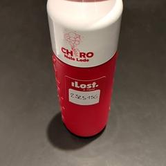 Fľaša na pitie rood ; Chiro Nele Lede, ako bolo nahlásené Universiteit Gent - Faculteitsbibliotheek LW pomocou iLost