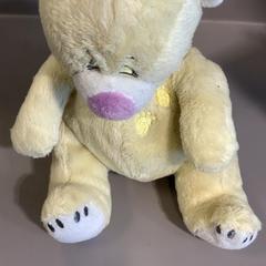 장난감 Geel knuffelbeertje, iLost를 사용하여 Artis에 보고됨