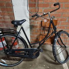 Fiets Lowland zwart, zoals gemeld door Stad Peer met iLost