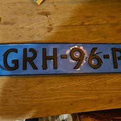 Kentekenplaat taxi, jak bylo nahlášeno na iLost