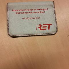 Business card, as reported by RET using iLost