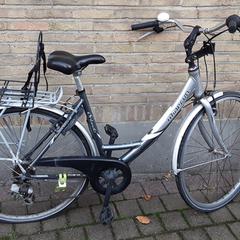 Fiets minerva  Grijs zwart, as reported by Fietsdepot Hasselt using iLost