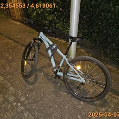 Fiets Rockrider blauw, zoals gemeld door Gemeente Heemstede met iLost