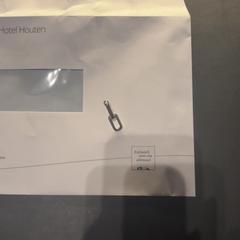 Brinco Zilver, como reportado por Van der Valk Hotel Houten utilizando o iLost