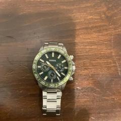 Herenhorloge Stainless steel green, zoals gemeld door MEININGER Hotel Brussels City Center met iLost