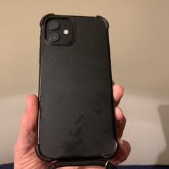 iPhone with black corded case with 2 cameras, iLost에 보고됨