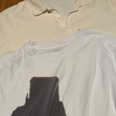 Blouse Beige Blouse and white t-shirt, zoals gemeld door TWENTY EIGHT met iLost