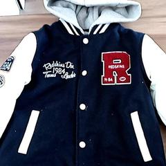 Bomberjacka Redskins manches blanches, rapporterat av CARS HANGARD med iLost