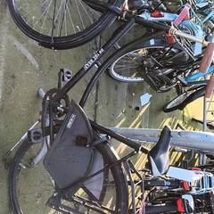 Zwarte opoefiets, amint azt Stadswerk072 az iLost segítségével jelentette.