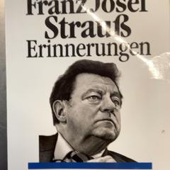 Könyv Buch - Franz Josef Strauss, amint azt MEININGER Hotel Leipzig Hauptbahnhof az iLost segítségével jelentette.