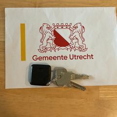 Sleutels met tracker, rapporterat av Gemeente Utrecht med iLost