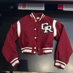 Roupa & Chaqueta Bordeaux rode jas, segundo informou Johan Cruijff ArenA usando iLost