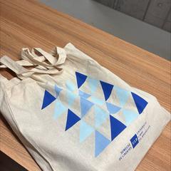 Tote bag ULB, som rapportert av Vrije Universiteit Brussel (VUB) ved bruk av iLost