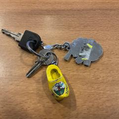 المفاتيح، كما تم الإبلاغ عنه بواسطة Gemeente Amsterdam - Bureau Gevonden Voorwerpen عبر iLost