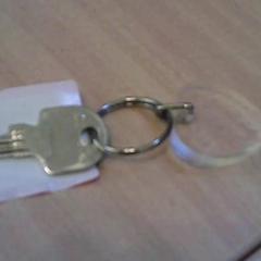 Kľúč Met hartjes sleutelhanger, ako bolo nahlásené Het Spoorwegmuseum pomocou iLost