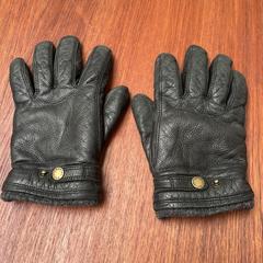 Leather gloves, black, Hestra, iLost'a bildirildiği gibi
