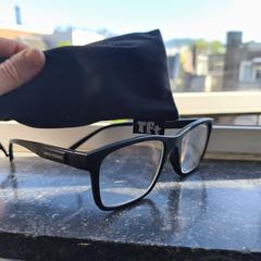 Prescription black glasses (Armani Exchange), as reported to iLost