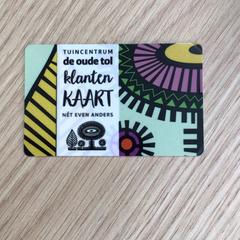 명함 / Klantenkaart, iLost를 사용하여 Diakonessenhuis Zeist에 보고됨