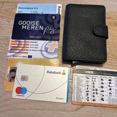 Portemonnee/ wallet, come riportato a iLost