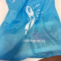 Nylonová taška Blauw, ako bolo nahlásené Arriva Limburg Zuid pomocou iLost