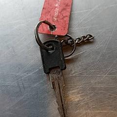 Bicycle key, as reported by Paaspop using iLost