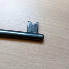 İLost kullanarak Centraal magazijn tarafından bildirildiği gibi Anahtarlar