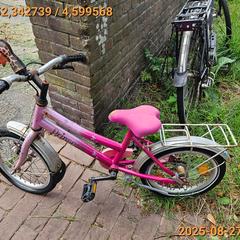 Haurrentzako bizikleta rose Princes, gisa salatu by Gemeente Heemstede iLost erabiliz