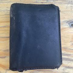 Black leather wallet, gisa salatu by Best Kept Secret 2025 iLost erabiliz