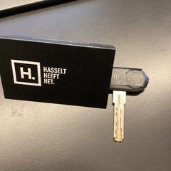 Fietssleutel, zoals gemeld door Stad Hasselt met iLost