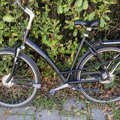 Zwarte fiets, Batavus. an iLost gemeldet