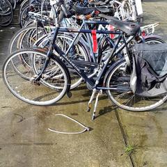 Bici da uomo gazelle, come riportato da Stadswerk072 utilizzando iLost