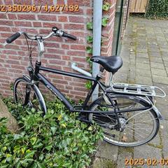Herenfiets Batavus zwart がiLostで Gemeente Heemstede によって報告されました
