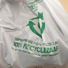 Poltsa - Plastic tas wit, gisa salatu by Centraal magazijn iLost erabiliz