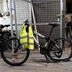 Fiets 5 Habdy Zwart/witte letters, zoals gemeld door Fietsdepot Hasselt met iLost