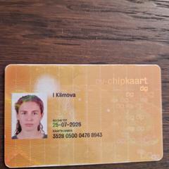 OVchipkaart (persoonlijk), as reported to iLost