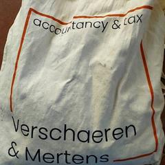 İLost kullanarak Regio Antwerpen - Brussel tarafından bildirildiği gibi Çanta - jute draagtas