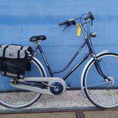 Bicicleta feminina Locomotief Spirit blauw, segundo informou Gemeente Heusden usando iLost