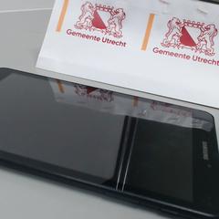 Tableta zwart, segundo informou Gemeente Utrecht usando iLost