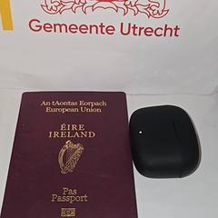 Eire ireland paspoort, segundo informou Gemeente Utrecht usando iLost