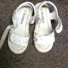 신발 Sandalen kind wit, iLost를 사용하여 Burgers' Zoo에 보고됨