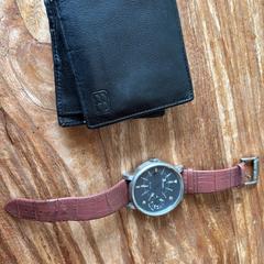 Portemonnee + inhoud en fossil horloge, as reported to iLost
