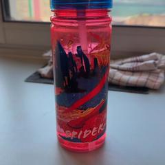 Trinkflasche Spiderman, gemeldet von Madurodam über iLost