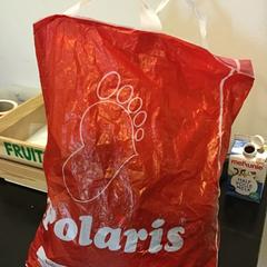 Saco de plástico, como reportado por Qbuzz U-OV utilizando o iLost