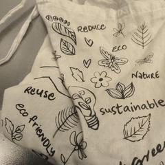 Bolsa tela blanca con dibujos tela, jak nahlášeno IKEA Valladolid pomocí iLost