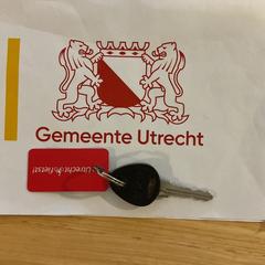 Clau de bicicleta, segons ha informat Gemeente Utrecht mitjançant iLost